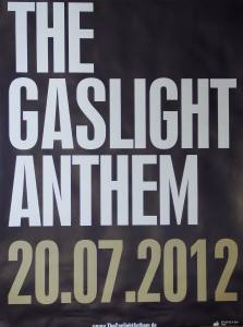 THE GASLIGHT ANTHEM 2012 (Poster)