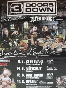 3 DOORS DOWN with Alter Bridge Tour 2005 (Poster)