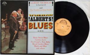 ALBERT NICHOLAS The Traditional Jazz Studio Alberts Blues (Vinyl)