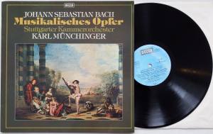 BACH Musikalisches Opfer Karl Münchinger Stuttgarter Kammerorchester (Vinyl)