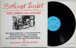 BERLINER LIEDER Von Damals Und Gestern (Vinyl)