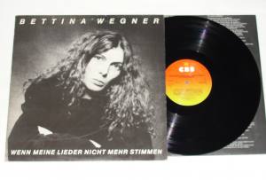 BETTINA WEGNER Wenn Meine Lieder Nicht Mehr Stimmen (Vinyl)