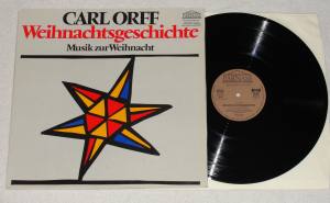 CARL ORFF Weihnachtsgeschichte Musik Zur Weihnacht (Vinyl)