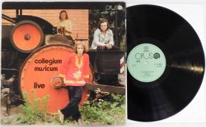 COLLEGIUM MUSICUM Live (Vinyl)