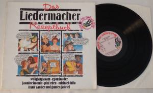 DAS LIEDERMACHER REZEPTBUCH Frank Zander Gunter Gabriel Egon Balder (Vinyl)