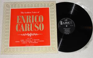 ENRICO CARUSO The Golden Voice Of Enrico Caruso (Vinyl)