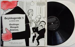 ERNI MANGOLD HELMUT QUALTINGER KURT SOWINETZ Wiener Bezirksgericht 3.Folge (Vinyl)