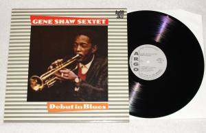 GENE SHAW SEXTET Debut In Blues (Vinyl)