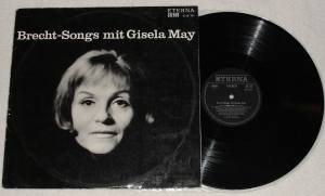 GISELA MAY Brecht Songs (Vinyl)