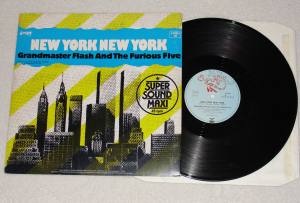 GRANDMASTER FLASH & The Furious Five New York (Vinyl)