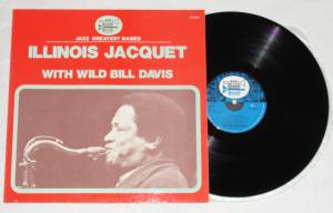 ILLINOIS JACQUET With WILD BILL DAVIS Jazz Greatest Names (Vinyl)