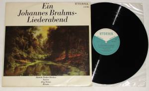 JOHANNES BRAHMS Ein Liederabend (Vinyl)