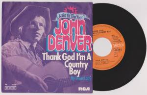 JOHN DENVER Thank God I'm A Country Boy (Vinyl )