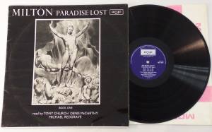 JOHN MILTON Paradise Lost (Vinyl)