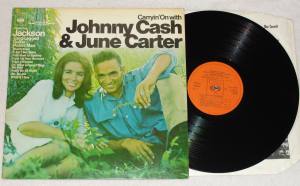 JOHNNY CASH & JUNE CARTER Carryin`On With (Vinyl)