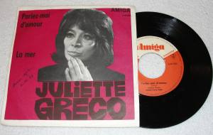 JULIETTE GRECO Parlez Moi Damour La Mer (Vinyl)