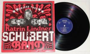 KATRIN LINDNER & SCHUBERT BAND Heisse Tage (Vinyl)