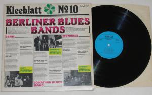 KLEEBLATT No 10 Berliner Blues Bands (Vinyl)