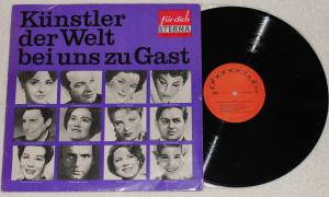 KÜNSTLER DER WELT BEI UNS ZU GAST Various Eterna (Vinyl)