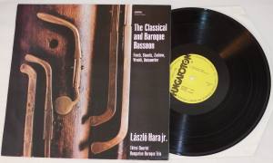 LASZLO HARA JR The Classical And Baroque Bassoon (Vinyl)