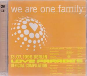 LOVE PARADE 1996 We Are One Family