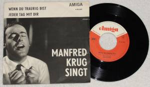 MANFRED KRUG Wenn Du Traurig Bist Jeder Tag Mit Dir (Vinyl)