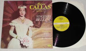 MARIA CALLAS Bellini Recital 3 (Vinyl)