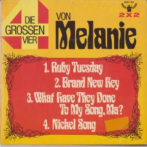 MELANIE Ruby Tuesday Brand New Key Die Grossen Vier (Vinyl)