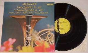 MOZART Horn Quintet Clarinet Quintet (Vinyl)