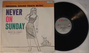 NEVER ON SUNDAY Soundtrack (Vinyl)