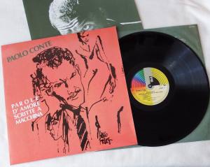 PAOLO CONTE Parole D'Amore Scritte A Macchina (Vinyl)