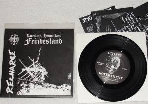 RECHARGE & EXTINCT GOVERNMENT Vaterland Heimatland Feindesland (Vinyl)