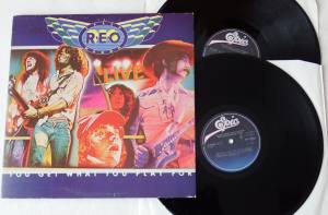 REO SPEEDWAGON Live You Get What You Play For (Vinyl)
