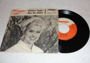 ROSEMARIE AMBE Sieben Tage Nur Du Allein (Vinyl)