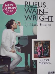 RUFUS WAINWRIGHT Out Of The Game (Poster)