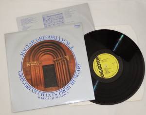 SCHOLA HUNGARICA Magyar Gregorianum 2 Gregorian Chants From Hungary (Vinyl)