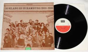 SO KLANG ES IN HAMBURG 1900 - 1930 (Vinyl)