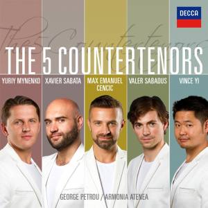 THE 5 COUNTERTENORS Cencic Mynenko Sabata Sabadus Yi