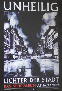 UNHEILIG Lichter Der Stadt (Poster)