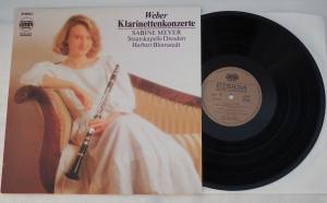 WEBER SABINE MEYER Herbert Blomstedt Klarinettenkonzerte (Vinyl)