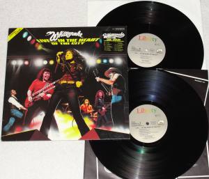 WHITESNAKE Live In The Heart Of The City (Vinyl)