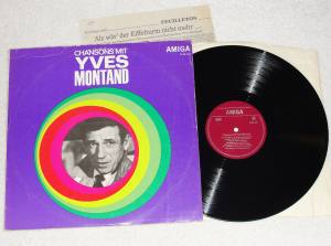 YVES MONTAND Chansons Mit Yves Montand (Vinyl)