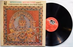 MENUHIN SHANKAR RAMPAL Improvisations West Meets East Album 3 (Vinyl)