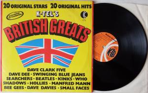 BRITISH GREATS 20 Original Stars (Vinyl)