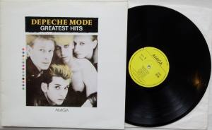 DEPECHE MODE Greatest Hits AMIGA Gelb (Vinyl)