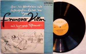 FRANCOIS VILLON Die Balladen Und Lasterhaften Lieder (Vinyl)