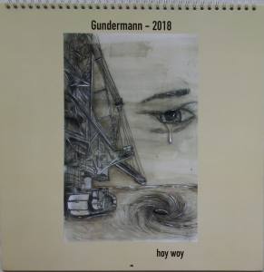 GUNDERMANN Kalender 2018 Hoy Woy