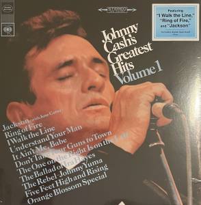 JOHNNY CASH Greatest Hits Volume 1 (Vinyl) Reissue