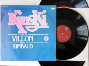 KLAUS KINSKI Spricht Villon Und Rimbaud (Vinyl)