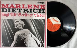MARLENE DIETRICH Singt Alt-Berliner Lieder (Vinyl)